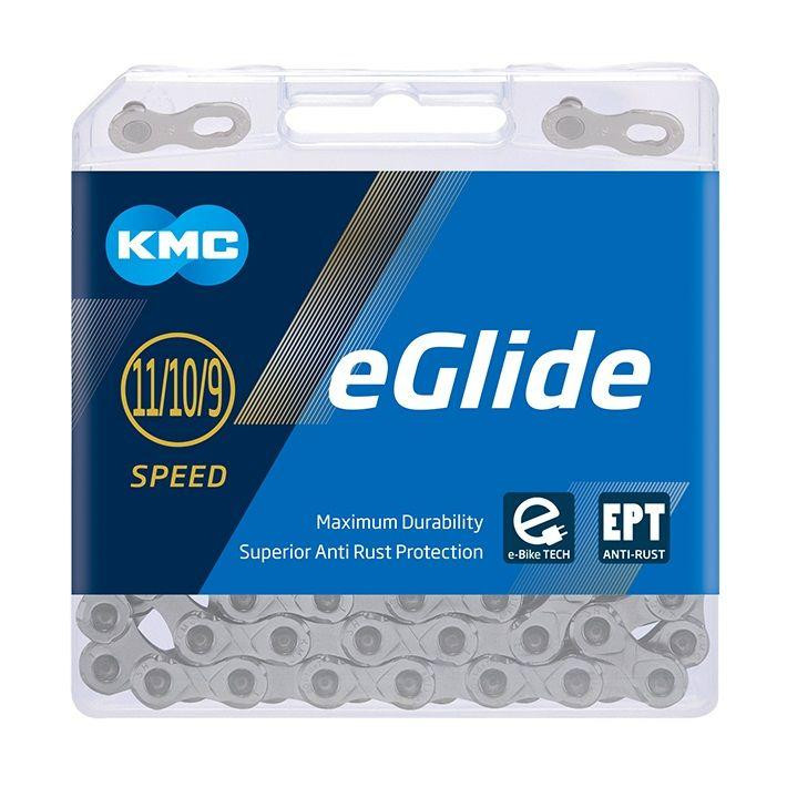 Kmc E-glide Cues X EPT 9-11SP. 132ČL. Nereznoucí BOX řetěz