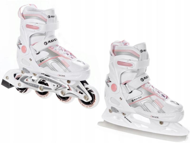 Raven Pulse white/pink 2v1
