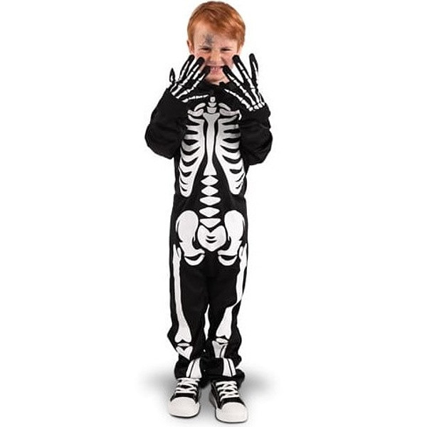 Kostým dětský Kostlivec vel.116-128cm