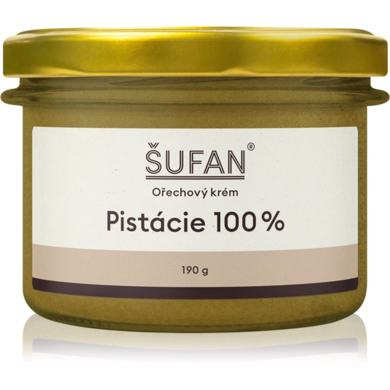 Šufan Pistaciové máslo 100% ořechový krém 190 g
