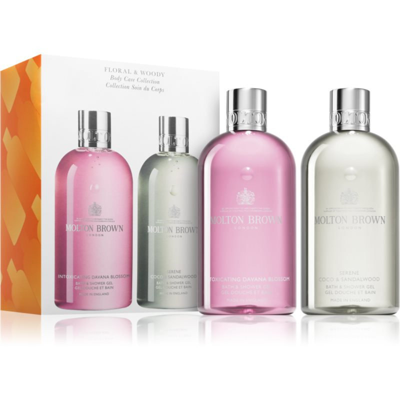 Molton Brown Floral & Woody Set dárková sada do koupele 2 ks