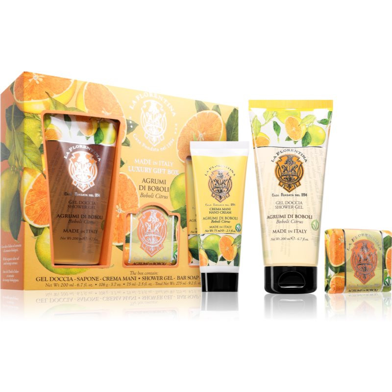 La Florentina Boboli Citrus Set dárková sada (pro ženy) citrus