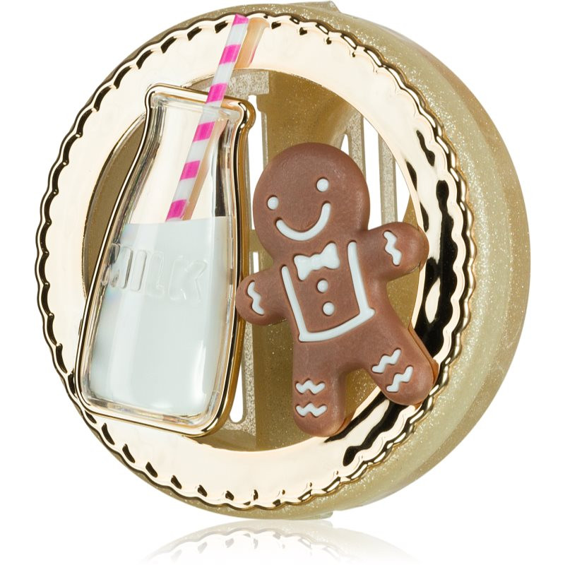 Bath & Body Works Milk & Gingerbread držák na vůni do auta bez náplně 1 ks