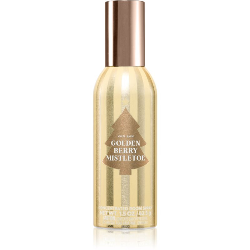 Bath & Body Works Golden Berry Mistletoe bytový sprej 42,5 g