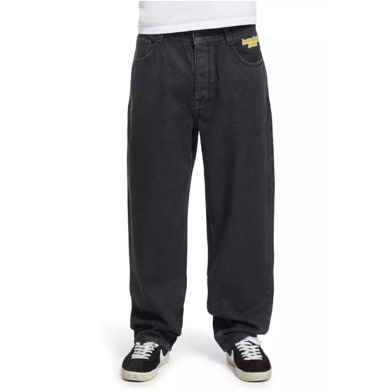 kalhoty HOMEBOY - x-tra BAGGY Denim WASHED BLACK (WASHED BLACK-84) velikost: 25/30