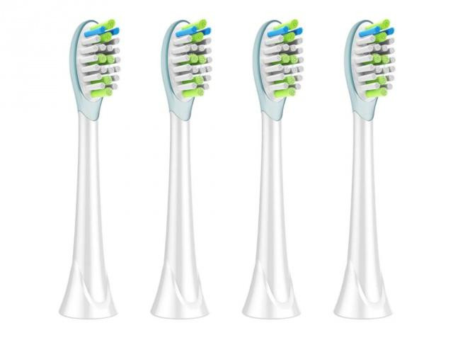 NK17 Náhradní hlavice Koma pro zubní kartáčky Philips Sonicare Plaque Defense, 4 ks