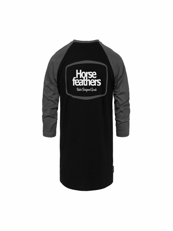 Horsefeathers Bronco Raglan Triko Šedá