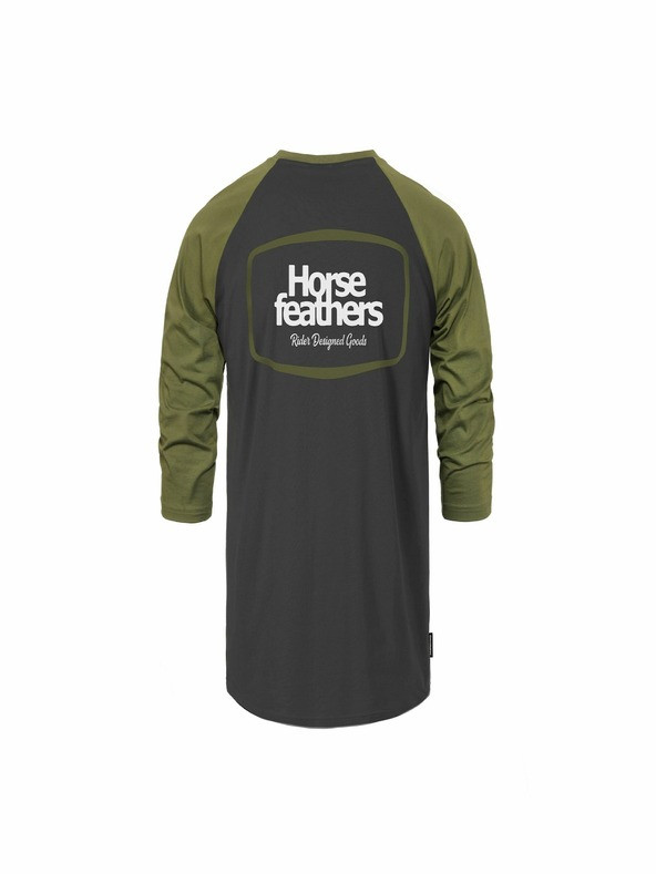 Horsefeathers Bronco Raglan Triko Černá