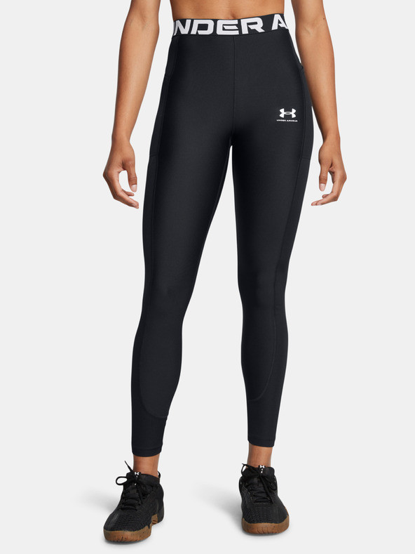 Under Armour HeatGear Rib Legíny Černá