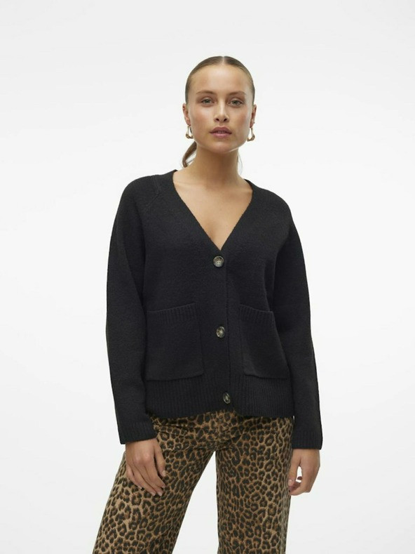 Vero Moda Boom Cardigan Černá