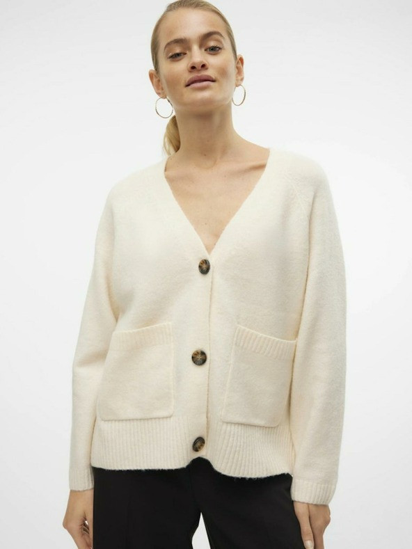 Vero Moda Boom Cardigan Béžová