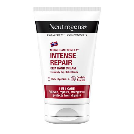 Neutrogena Norwegian Formula Intense Repair Cica Hand Cream krém na ruce pro zklidnění velmi suché a svědivé pokožky 50 ml unisex