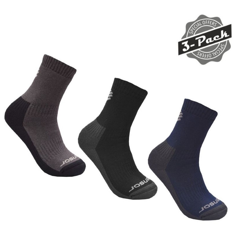 Ponožky Sensor 3-Pack Treking Evo Velikost ponožek: 35-38 / Barva: černá/šedá