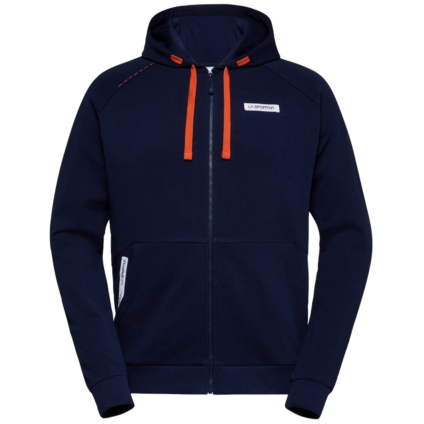 Pánská mikina La Sportiva Kaos Hoody M Velikost: L / Barva: oranžová/modrá