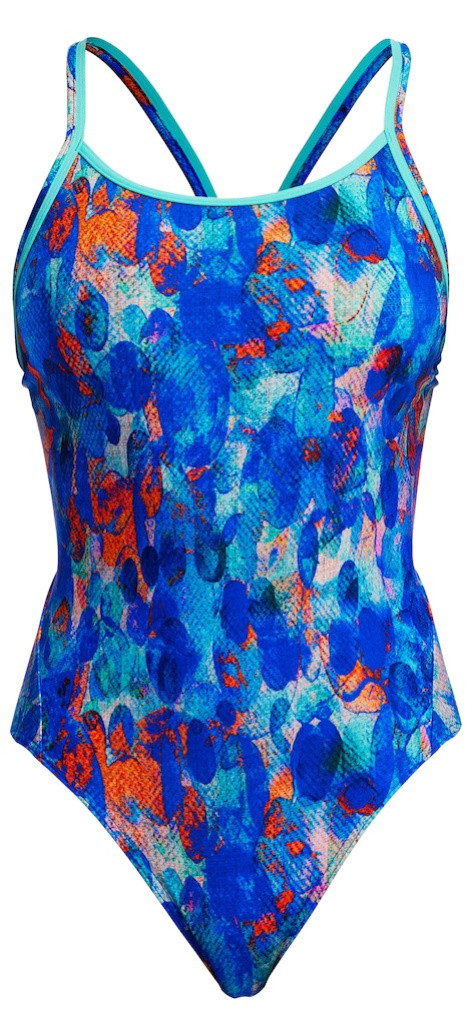 Funkita Paint Press Diamond Back One Piece L - UK36