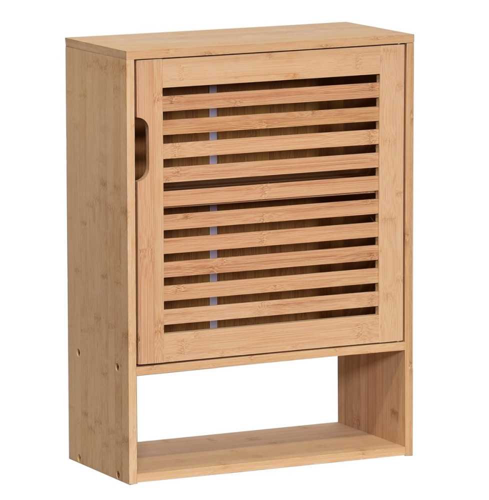 Závěsná skříňka MARLENA H1D, bambus