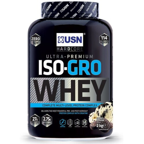 USN Iso-Gro Whey Protein 2000 g cookies