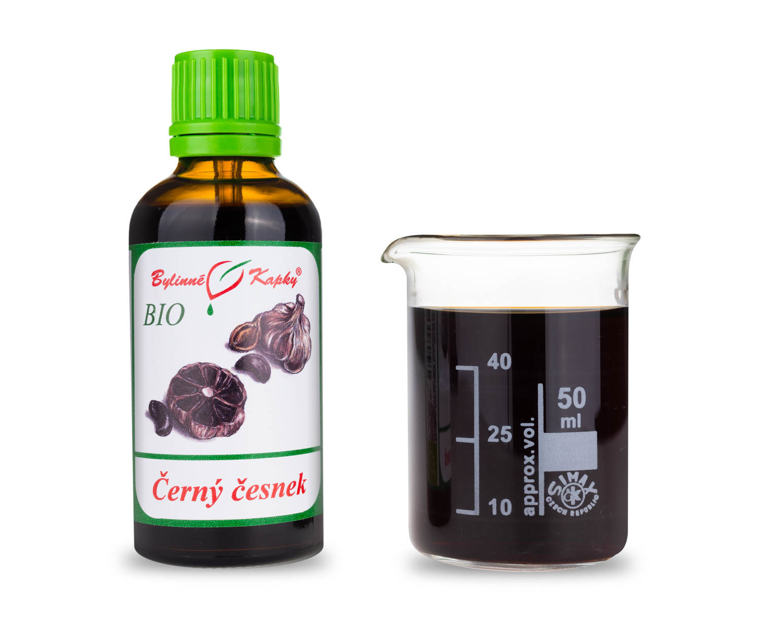 Černý česnek BIO - bylinné kapky (tinktura) 50 ml