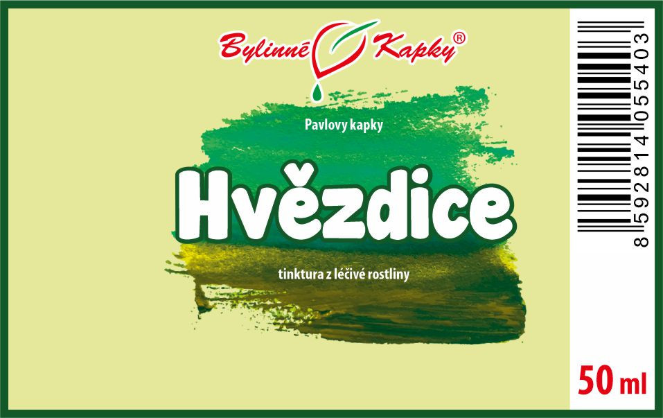Hvězdice - Pavlovy bylinné kapky (tinktura) 50 ml