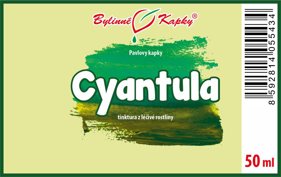 Cyantula (TCM) - Pavlovy bylinné kapky (tinktura) 50 ml