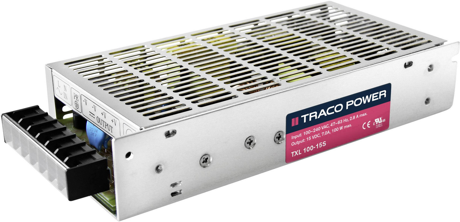 TracoPower TXL 025-15S #####Schaltnetzteil 1.7 A 25 W 15 V/DC 1 ks