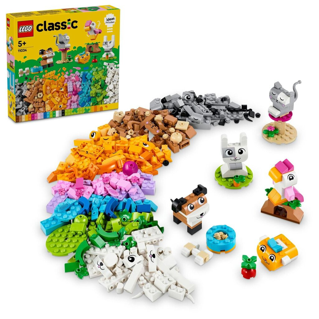 LEGO® Classic 11034 Tvořiví mazlíčci - II. jakost