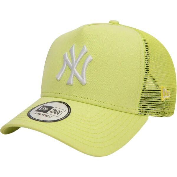 New Era NEW YORK YANKEES LEAGUE ESSENTIAL 9FORTY EF TRUCKER Kšiltovka, žlutá, velikost