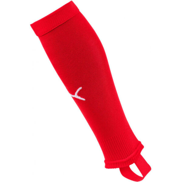 Puma TEAM LIGA STIRRUP SOCKS CORE Fotbalové štulpny, červená, velikost