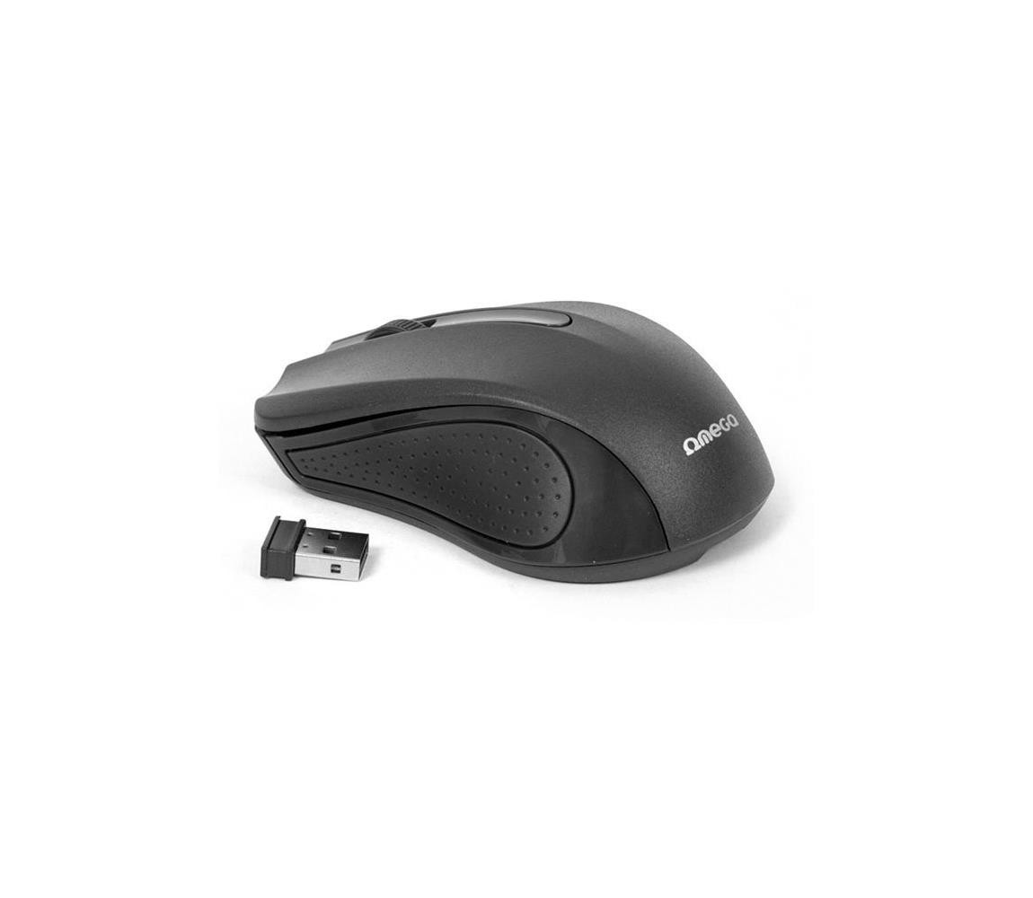 Bezdrátová myš  1000 DPI černá