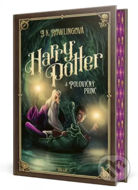 Harry Potter a Polovičný princ (farebná oriezka) - J.K. Rowling, Adrián Macho (ilustrátor)