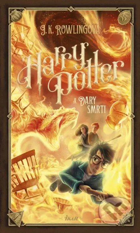 Harry Potter a Dary smrti - J.K. Rowling, Adrián Macho (ilustrátor)