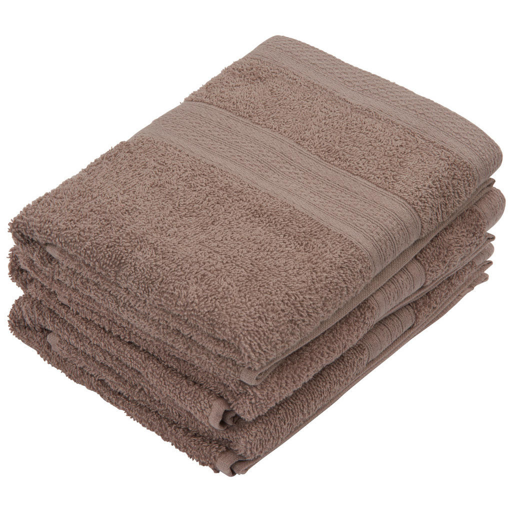 Esposa SADA RUČNÍKŮ A OSUŠEK, 50/90 cm, šedohnědá