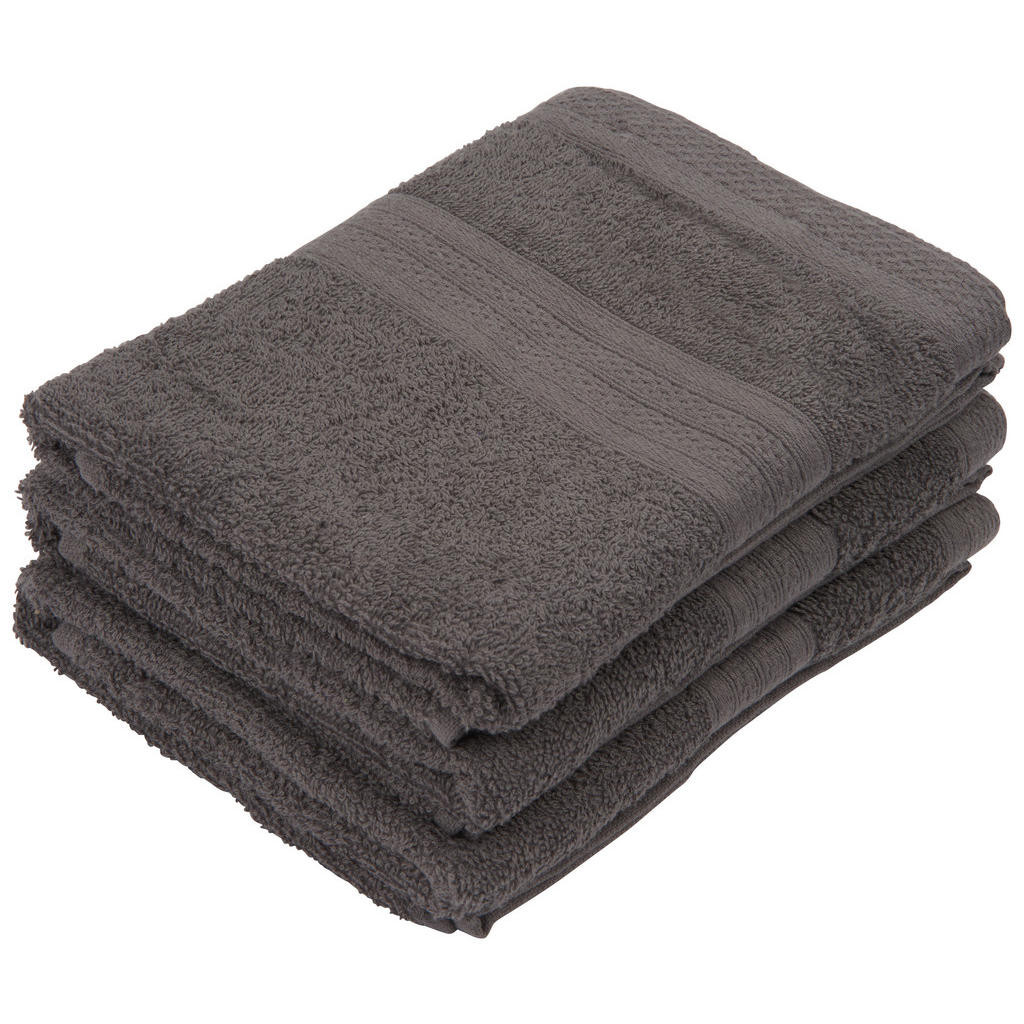 Esposa SADA RUČNÍKŮ A OSUŠEK, 50/90 cm, antracitová