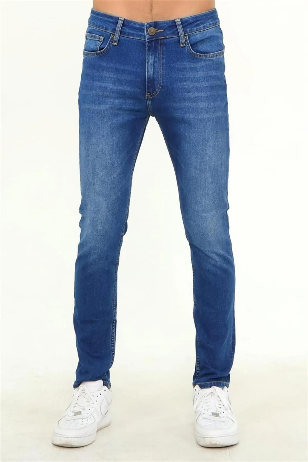 49153 Dewberry Expl Skinny Fit Mens Jeans-BLUE