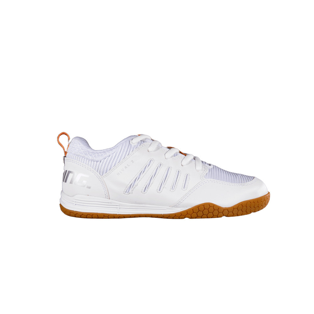SALMING Rival 2 JR White/Nectarine, 12,5 UK - 31 EUR - 19,5 cm