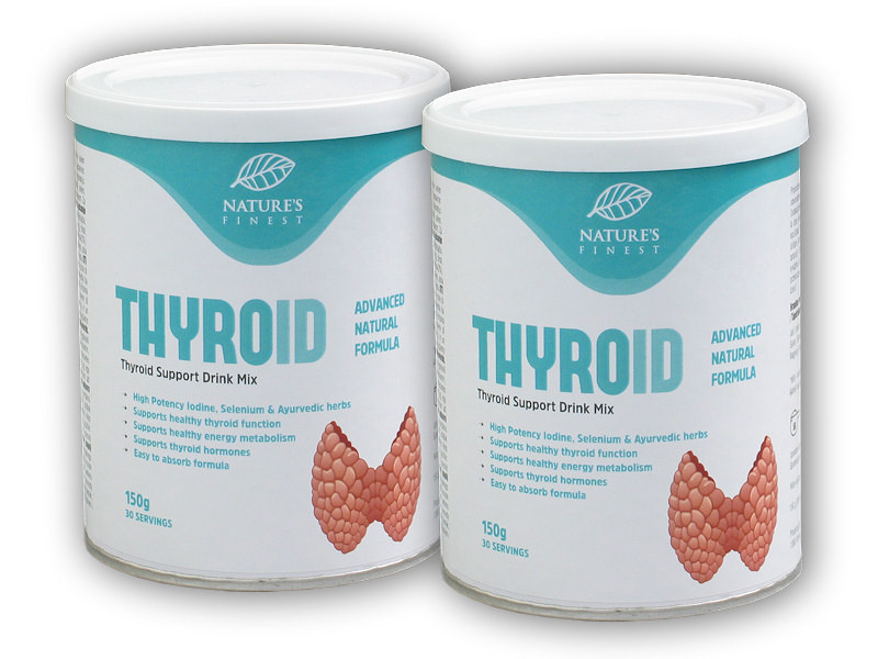 Nature's Finest 2x Thyroid Support Drink Mix 150g