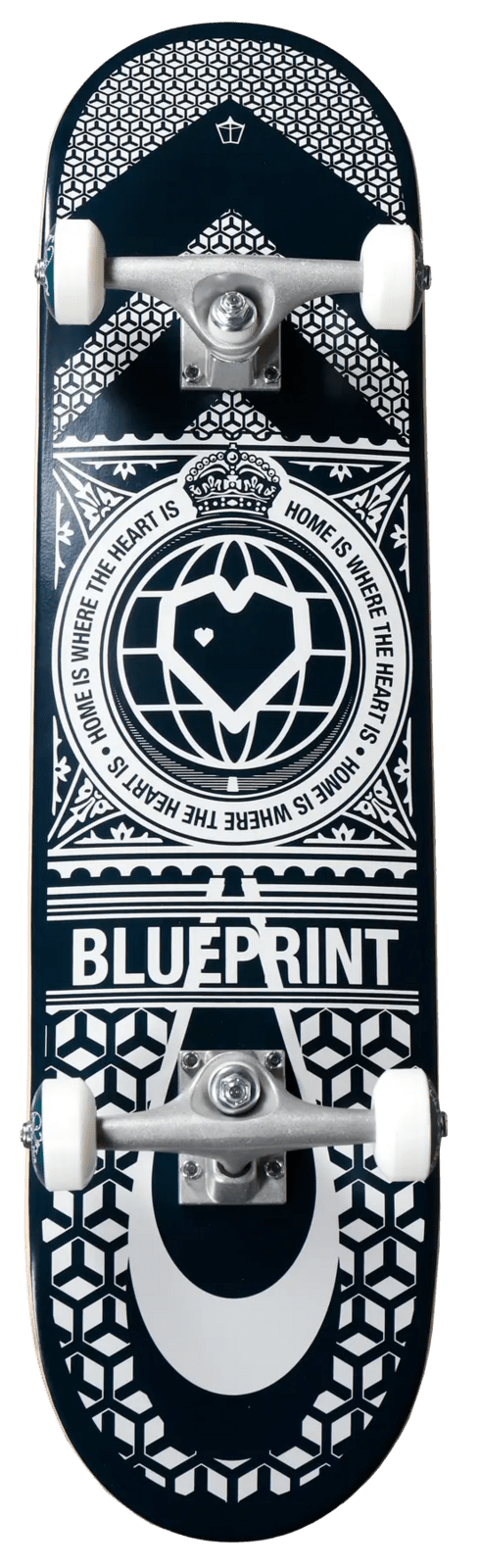 Blueprint - Home Heart Navy/White 8