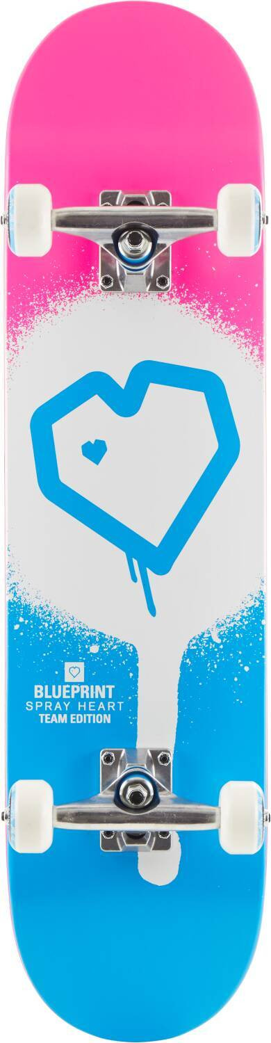 Blueprint - Spray Heart V2 Blue/White/Pink 7,75