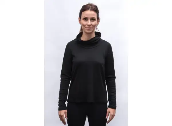 Sensor Merino Blend dámský rolák černá vel. S
