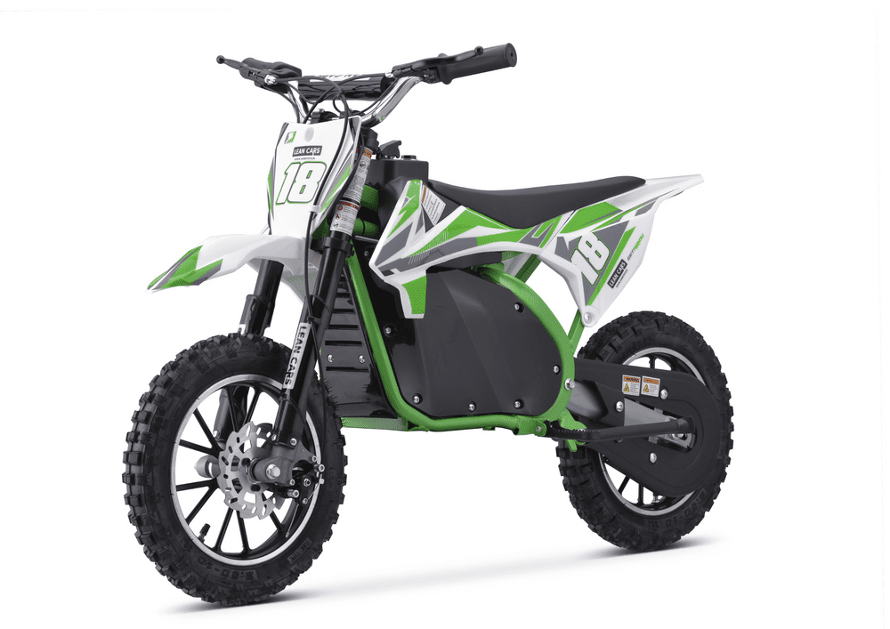 mamido Elektrická motorka Cross Trail King 800W 36V zelená