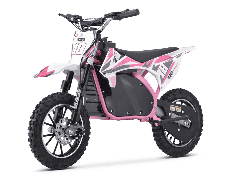 mamido Elektrická motorka Cross Trail King 800W 36V růžová