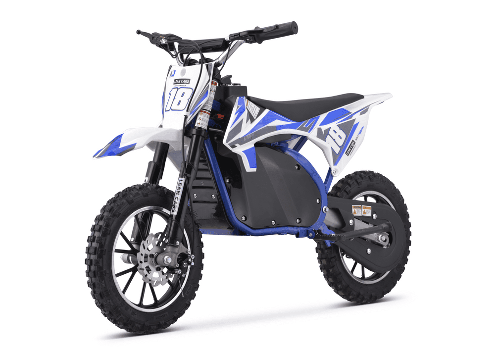 mamido Elektrická motorka Cross Trail King 800W 36V modrá