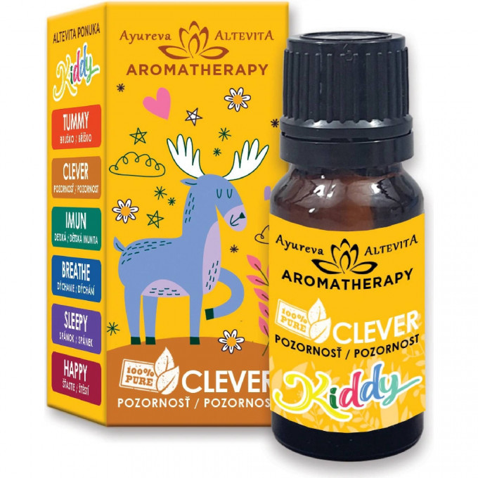 Altevita Esenciální olejová směs Kiddy Clever Pozornost 10 ml