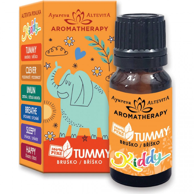 Altevita Esenciální olejová směs Kiddy Tummy Bříško 10 ml