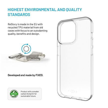 TPU gelový kryt FIXED ReStory AntiUV pro Samsung Galaxy A55 5G, čirý FIXSTRE-1263