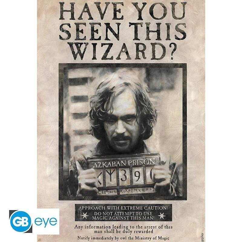 Harry Potter Plakát Maxi: Wanted Sirius Black 91,5 x 61 cm