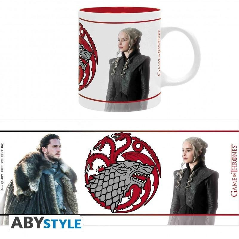 Game of Thrones Hrnek: Jon & Daenerys 320 ml