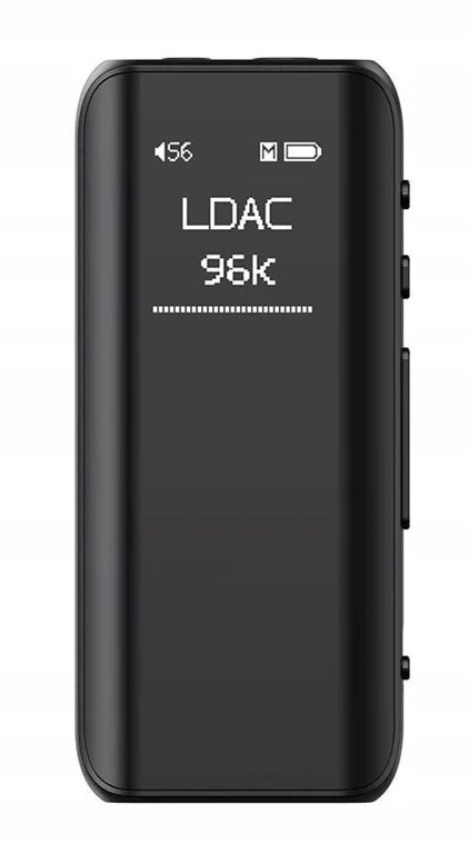 FiiO BTR15 (Černá) Dac/amp Bluetooth 5.1 Ldac DSD256 Mqa 8x