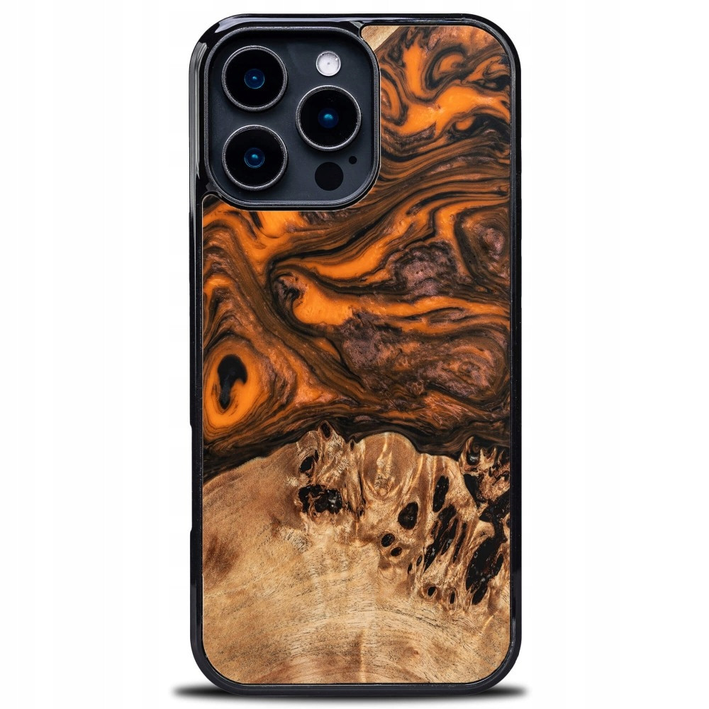 Bewood Unikátní Pouzdro pro iPhone 16 Pro Max oranžové