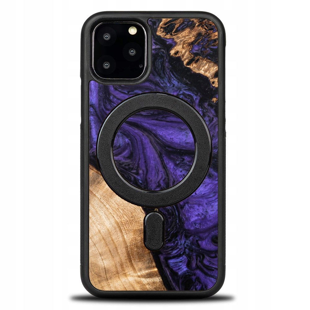 Bewood Unikátní Pouzdro pro iPhone 11 Pro Violet with MagSafe